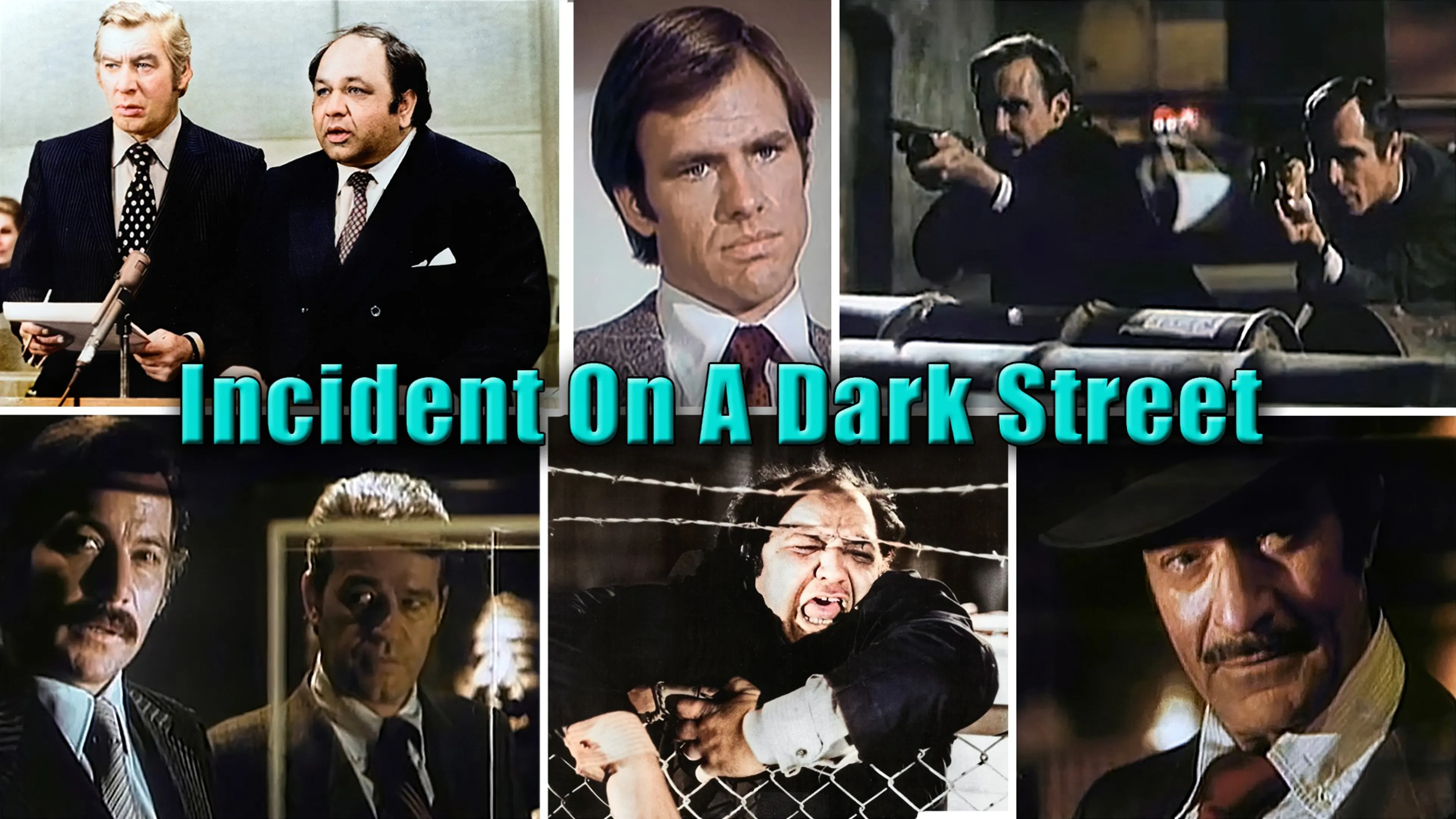 Incident on a Dark Street poster